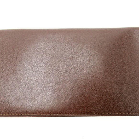 dunhill Long Bill Compartment Leather Authentic Used - Picture 2 of 6